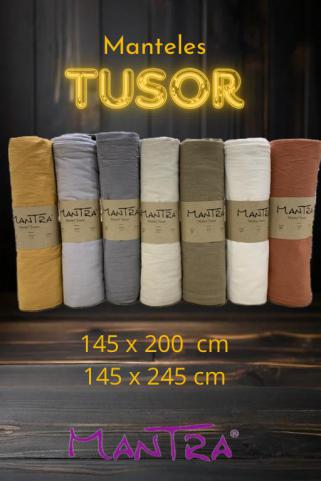 MANTEL MANTRA TUSOR LISO 2.45 MTS	