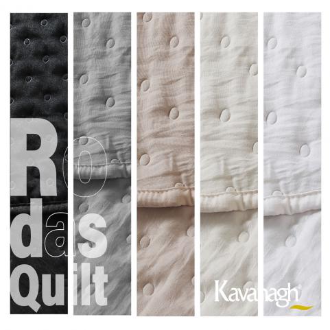 COLCHA QUILT KAVANAGH RODAS QUEEN C/FUNDAS 	